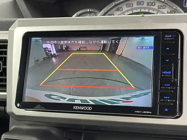 ダイハツ ウェイク G ターボ SA Ⅲ 福岡県 2018(平30)年 4.8万km ミストブルーマイカメタリック 社外ナビ（フルセグＴＶ）　/バックカメラ　/ＥＴＣ　/前後ドライブレコーダー　/衝突被害軽減ブレーキ　/横滑り防止装置　/アイドリングストップ　/両側電動スライドドア　/プッシュスタート　/純正１５インチＡＷ　/ＬＥＤ