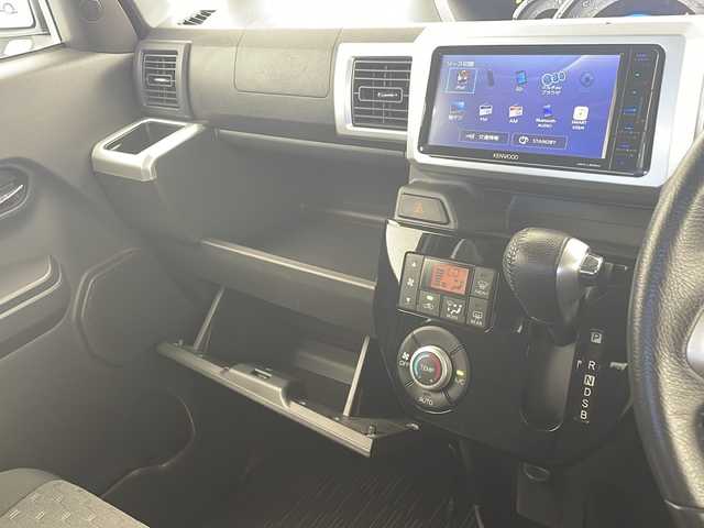 ダイハツ ウェイク G ターボ SA Ⅲ 沖縄県 2018(平30)年 4.8万km ミストブルーマイカメタリック ケンウッドナビ　（MDV-L505W)/（フルセグTV　DVD　CD　Bluetooth　SD）/バックカメラ　/ＥＴＣ　/前後ドライブレコーダー　/衝突被害軽減ブレーキ　/横滑り防止装置　/アイドリングストップ　/両側電動スライドドア　/プッシュスタート　/純正１５インチＡＷ　/ＬＥＤヘッドライト/スペアキー