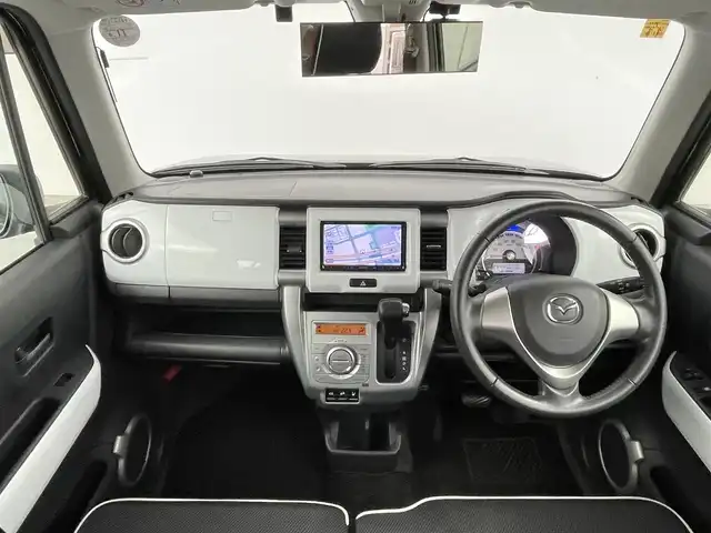 マツダ フレア クロスオーバー XT 千葉県 2014(平26)年 5.5万km クールカーキパールメタリック 4WD/衝突軽減ブレーキ/横滑り防止装置/社外7インチメモリナビ/CD DVD ワンセグTV/バックカメラ/シートヒーター/ベンチシート/純正15インチアルミホイール/革巻きステアリング/ウィンカーミラー/スマートキー/プッシュスタート/ETC