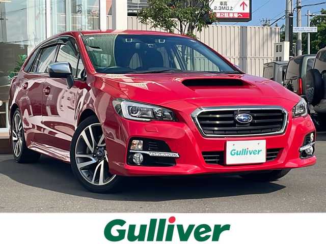 スバル レヴォーグ 1．6GT－S アイサイト 道央・札幌 2016(平28)年 5.3万km ピュアレッド ・４WD/・アイサイト/・純正SDナビ/　CD＆DVD＆BT＆TV/・バックカメラ/・サイドカメラ/・レーンキープアシスト/・レーダークルーズコントロール/・パワーシート/・ブラインドスポットモニター/・アイドリングストップ/・パドルシフト/・オートエアコン/・オートライト/・レインセンサーワイパー/・ビルトインETC/・MT付きAT/・ヒルディセントコントロール/・プッシュスタート/・スマートキー/・ステアリングスイッチ/・電動格納ミラー/・純正フロアマット/・ドアバイザー/・ウィンカーミラー/・フォグライト/・スペアキー