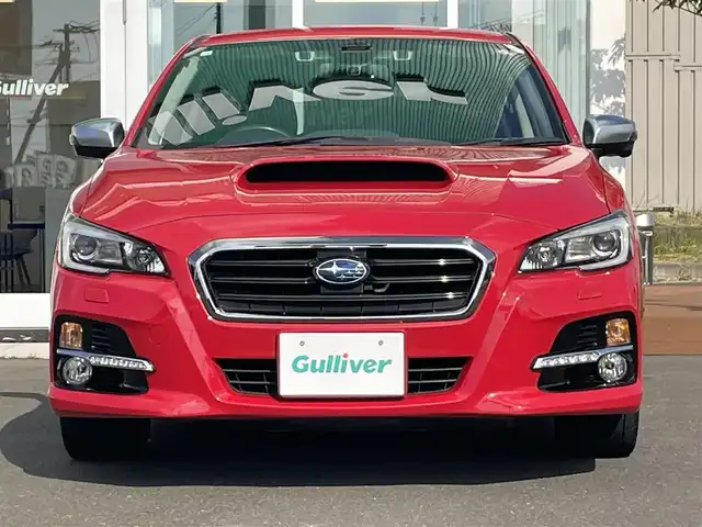 スバル レヴォーグ 1．6GT－S アイサイト 道央・札幌 2016(平28)年 5.3万km ピュアレッド ・４WD/・アイサイト/・純正SDナビ/　CD＆DVD＆BT＆TV/・バックカメラ/・サイドカメラ/・レーンキープアシスト/・レーダークルーズコントロール/・パワーシート/・ブラインドスポットモニター/・アイドリングストップ/・パドルシフト/・オートエアコン/・オートライト/・レインセンサーワイパー/・ビルトインETC/・MT付きAT/・ヒルディセントコントロール/・プッシュスタート/・スマートキー/・ステアリングスイッチ/・電動格納ミラー/・純正フロアマット/・ドアバイザー/・ウィンカーミラー/・フォグライト/・スペアキー