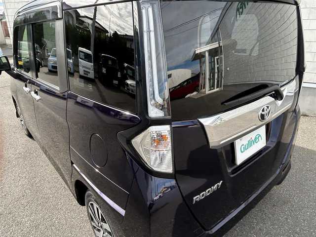 トヨタ ルーミー カスタムG 山形県 2022(令4)年 2万km クールバイオレットクリスタルシャイン 禁煙車/ワンオーナー/4WD/純正SDナビ/・フルセグTV/AM/FM/DVD/Bluetooth/レーダークルーズコントロール/アイドリングストップ/クリアランスソナー/衝突被害軽減ブレーキ/ふらつき警報/先行車発進お知らせ/車線逸脱警報/横滑り防止装置/両側パワースライドドア/LEDヘッドライト/オートライト/フロントフォグランプ/電動パーキングブレーキ/純正フロアマット/純正ドアバイザー/冬タイヤ積み込み/取扱説明書