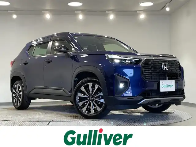 ホンダ ＷＲ－Ｖ Z ブラックスタイル 愛知県 2025(令7)年 0.2万km オブシダンブルーパール 純正８インチディスプレイオーディオ　/（FM/AM/AppleCarPlay/AndroidAuto/Bluetooth/USB/HDMI)/ホンダセンシング　/　　-衝突軽減ブレーキ　/　　-誤発進抑制機能/　　-アダプティブクルーズコントロール　　/　　-路線逸脱抑制機能/　　-先行車発進お知らせ機能/　　-標識認識機能/　　-オートハイビーム/　　-車線維持支援システム/ハーフレザーシート　/ＬＥＤヘッドライト　/LEDフォグランプ/バックカメラ　/パドルシフト　/横滑り防止装置/USB接続/プッシュスタート/　　-スマートキー