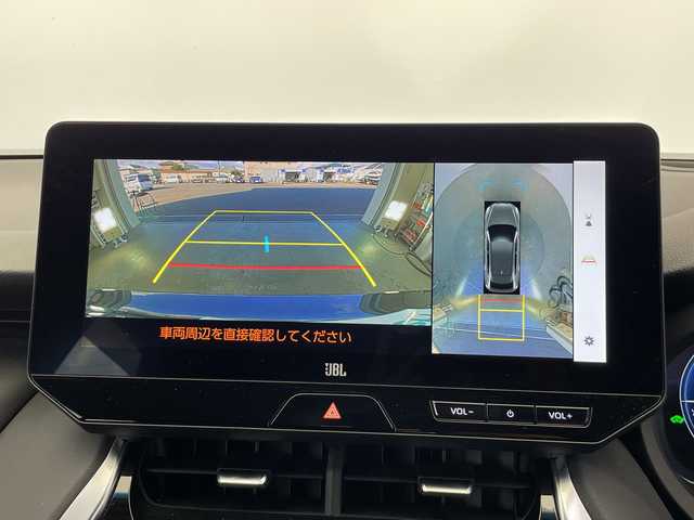 トヨタ ハリアー ハイブリッド Z レザーパッケージ 栃木県 2023(令5)年 1.2万km プレシャスブラックパール 純正メモリナビ/（フルセグTV/Bluetooth/USB/Miracast）/全方位カメラ/JBLサウンド/本革シート/パノラマルーフ/トヨタセーフティセンス/コーナーセンサー/ビルトインETC/前方ドライブレコーダー/前席シートヒーター/前席シートクーラー/運転席メモリーシート/ステアリングヒーター/禁煙車/デジタルインナーミラー/オートライト/LEDヘッドライト/横滑り防止装置/スマートキー/プッシュスタート/アイドリングストップ/ウィンカーミラー/純正19インチアルミホイール/純正フロアマット/オートブレーキホールド