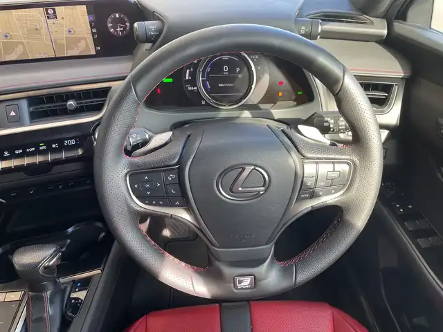 レクサス ＵＸ 250h Fスポーツ 愛知県 2020(令2)年 3.6万km マダーレッド 純正10インチSDナビ（あり）/サンルーフ/本革シート/レーダークルーズコントロール/シートヒーター/バックカメラ/パワーシート/コーナーセンサー/純正アルミホイール/ETC2.0/ブラインドスポットモニター/LEDヘッドライト/パドルシフト/ステアリングヒーター/レーンキープアシスト/オートマチックハイビーム/ドライブレコーダー/衝突被害軽減システム/フルセグTV/CD DVD/Bluetooth/ステアリングスイッチ/スマートキー/プッシュスタート