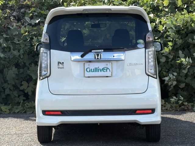 ホンダ Ｎ ＷＧＮ カスタム G 大分県 2015(平27)年 11.1万km プレミアムホワイトパール 純正メモリーナビ/バックカメラ/Bluetooth/DVD/スマートキー/エンジンプッシュスタート/ETC/純正HIDヘッドライト/フォグランプ/オートライトコントロール/アイドリングストップ/純正14インチアルミホイール