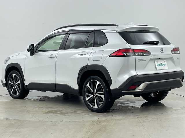 トヨタ カローラ クロス ハイブリッド Z 道央・札幌 2024(令6)年 3.9万km プラチナホワイトパールマイカ ・4WD/・純正ナビ&BT&TN&Miracast/・全方位カメラ/・パワーバックドア/・トヨタセーフティセンス/・レーダークルーズコントロール/・ブラインドスポットモニター/・ビルトインETC2.0/・ハーフレザーシート/・前席シートヒーター/・TVキャンセラー/・ステアリングスイッチ/・LEDヘッドライト/・オートライト/・オートマチックハイビーム/・スマートキー/・純正18インチAW