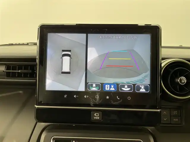 スズキ スペーシア ギア HYBRID XZターボ 大分県 2023(令5)年 3.2万km ピュアホワイトP 純正ナビ/（フルセグ/CD/DVD/Bluetooth）/衝突軽減ブレーキ/レーダークルーズコントロール/レーンアシスト/全方位カメラ/両側パワースライドドア/ドライブレコーダー/ビルトインETC/前席シートヒーター/純正アルミホイール/スマートキープッシュスタート