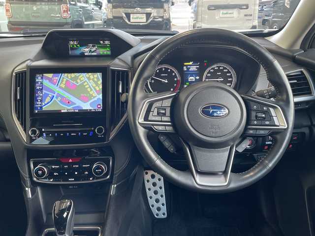 スバル フォレスター スポーツ 福島県 2022(令4)年 3.8万km クリスタルホワイトP １オーナー　サンルーフ　ＤＩＡＴＯＮＥＳＯＵＮＤ　メーカーナビ　ハーフレザーシート　アイサイト　Ｒクルコン　シートヒーター　ドライブレコーダー　パワーバックドア　ビルトインＥＴＣ　純正アルミホイール