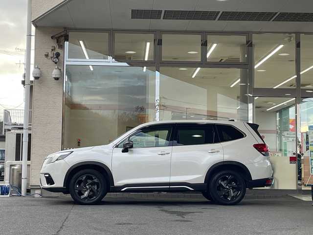 スバル フォレスター スポーツ 福島県 2022(令4)年 3.8万km クリスタルホワイトP １オーナー　サンルーフ　ＤＩＡＴＯＮＥＳＯＵＮＤ　メーカーナビ　ハーフレザーシート　アイサイト　Ｒクルコン　シートヒーター　ドライブレコーダー　パワーバックドア　ビルトインＥＴＣ　純正アルミホイール