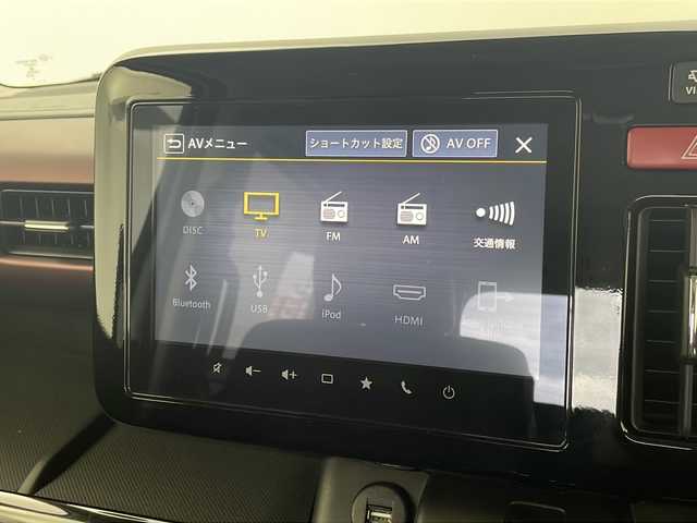 マツダ フレアワゴン カスタムスタイル XS 栃木県 2024(令6)年 2.7万km パールⅡ 純正９インチナビ/（DVD/CD/Bluetooth/Apple carplay/Android auto)/全周囲カメラ/サポカーS・ワイド/・デュアルセンサーブレーキサポート/・車線逸脱抑制/・標識認識/・先行車発進お知らせ/・低車速支援/・ペダル踏み間違い時加速抑制装置/両側パワースライドドア/ETC 2.0/アダプティブクルーズコントロール/ヘッドアップディスプレイ/ユピテル製 前後ドライブレコーダー/・SN-TW72d/本革巻きステアリング/ステアリングヒーター/ハーフレザーシート/前席シートヒーター/後席オットマン/スリムサーキュレーター/パーソナルテーブル/シーケンシャルウインカー/オートリトラミラー/オートライト/ハイビームアシスト/フォグライト/純正フロアマット/スペアキー/プッシュスタート