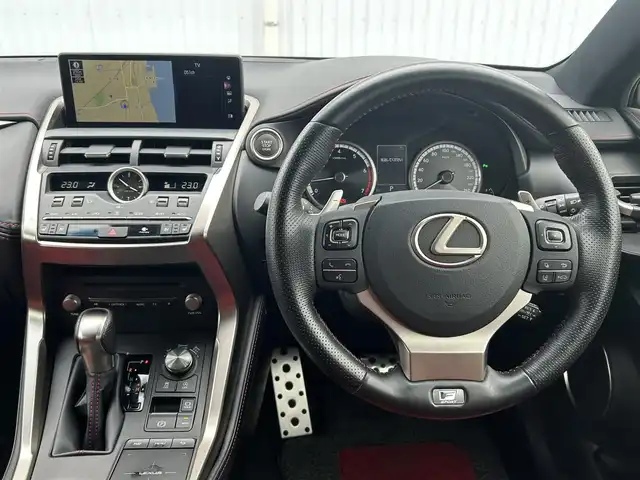 レクサス ＮＸ 愛媛県 2018(平30)年 2.3万km グレー クリアランスソナー/ヘッドアップディスプレイ/全方位カメラ/フォグランプ/サンルーフ/モデリスタ/純正ナビ/レザーシート/BSM/パドルシフト/3眼LED/パワーバックドア/ETC2.0/ドラレコ前/コーナーセンサー前後/パワーシート/スペアキー2本/フルセグTV/USB