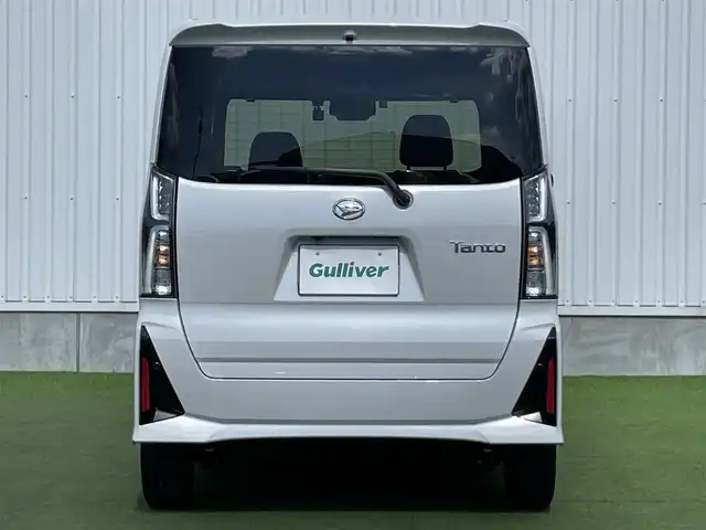 ダイハツ タント カスタム X 香川県 2023(令5)年 2.7万km シャイニングホワイトパール 登録時走行距離　26911Km/ディーラーオプションナビ/全方位カメラ/両側パワースライドドア/前方ドライブレコーダー/スマートアシスト/前後コーナーセンサー/ＬＥＤヘッド＆フォグライト/ハーフレザーシート/シートヒーター/フロアマット/ドアバイザー