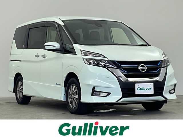 日産 セレナ e－パワー ハイウェイスター V 千葉県 2018(平30)年 4.3万km パール 純正ナビ/フルセグTV　Bluetooth　CD　DVD/バックカメラ/全方位カメラ/ETC/両側パワースライドドア/LEDヘッドライト/プロパイロット/衝突軽減ブレーキ/レーンキープアシスト/コーナーセンサー/パーキングアシスト/電子パーキング/シートヒーター/ハンドルヒーター/15インチ純正アルミホイール/純正フロアマット/後席ドリンクホルダー/後席USB入力端子/スペアキー/プッシュスタート