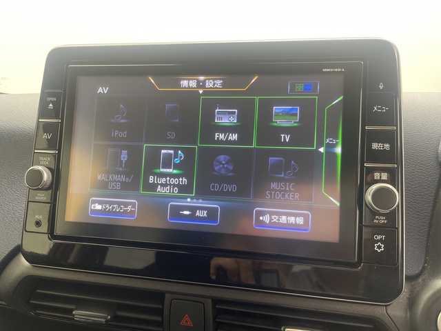 日産 デイズ ハイウェイスターX 三重県 2019(令1)年 3万km スパークリングレッドM 禁煙車/純正9インチナビ/CD/DVD/SD/BT/フルセグTV/全方位カメラ/エマージェンシーブレーキ/車線逸脱警報/ETC/オートハイビーム/アイドリングストップ/ステアリングスイッチ/ヘッドライトレベライザー/スペアキー×1