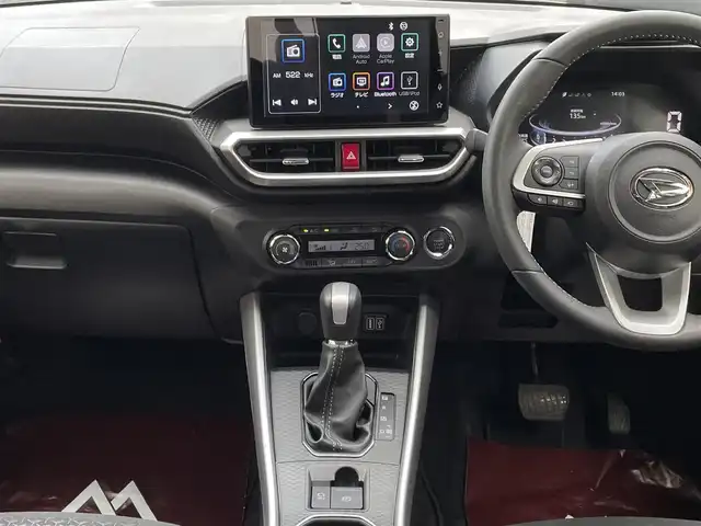 ダイハツ ロッキー プレミアム G 道北・旭川 2024(令6)年 1.9万km グレーⅡ 純正ディスプレイオーディオ/全方位カメラ/フルセグTV/ハーフレザーシート/前席シートヒーター/プッシュスタート/スマートキー/LEDヘッドライト/オートマチックハイビーム/クリアランスソナー/クルーズコントロール