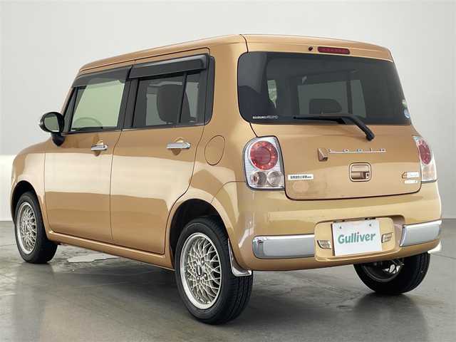 スズキ ラパン ショコラ X 愛知県 2014(平26)年 0.5万km キャンドルオレンジメタリック 純正ナビ　ＴＶ　Ｂｌｕｅｔｏｏｔｈ　バックカメラ　純正コンビシート　アクセル踏み間違い防止装置　ＢＢＳアルミホイール　オートライト　ＨＩＤヘッドライト　ＥＴＣ　プッシュスタート　スマートキー　禁煙車