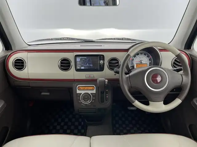 スズキ ラパン ショコラ X 愛知県 2014(平26)年 0.5万km キャンドルオレンジメタリック 純正ナビ　ＴＶ　Ｂｌｕｅｔｏｏｔｈ　バックカメラ　純正コンビシート　アクセル踏み間違い防止装置　ＢＢＳアルミホイール　オートライト　ＨＩＤヘッドライト　ＥＴＣ　プッシュスタート　スマートキー　禁煙車