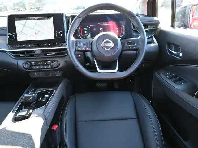 日産 オーラ G  90周年記念車 千葉県 2024(令6)年 0.2万km ガーネットレッド/スーパーブラック 2トーン エマージェンシーブレーキ/プロパイロット/インテリジェントクルーズコントロール/インテリジェントルームミラー/ハーフレザーシート/運転席パワーシート/前席シートヒーター/純正コネクトナビ/地デジTV/【Bluetooth接続】/アラウンドビューモニター/ワイヤレス充電/BOSEサウンド/革巻きステアリング/ステアリングスイッチ/ETC（2.0）/LEDヘッドライト/フォグライト/ウインカーミラー/コーナーセンサー/純正17インチアルミホイル/サイド/カーテンエアバッグ/インテリジェントキー