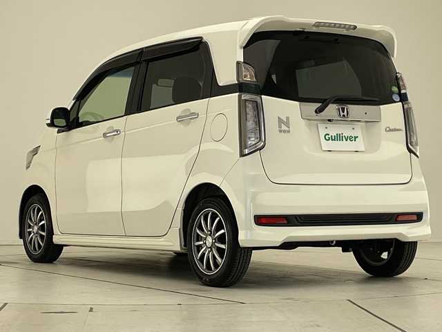 ホンダ Ｎ ＷＧＮ カスタム G ターボパッケージ 愛知県 2015(平27)年 5.5万km プレミアムホワイトパール 衝突軽減システム/純正ナビ/ハーフレザー/クルーズコントロール/ワンセグ/CD DVD/Bluetooth/バックカメラ/純正アルミホイール/LEDヘッドライト/パドルシフト/ETC/ステアリングスイッチ/スマートキー/プッシュスタート