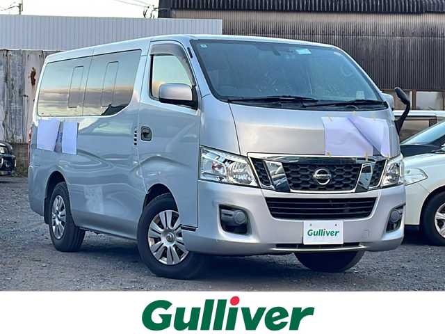 日産 キャラバン DX 鹿児島県 2012(平24)年 11.6万km ブリリアントシルバー 法人ワンオーナー/純正メモリーナビ/ワンセグ/リアエアコン/前方ドライブレコーダー/リモコンキー/ヘッドライトレベライザー/電格ミラー/オートステップ/10人乗り/スペアキー/純正フロアマット