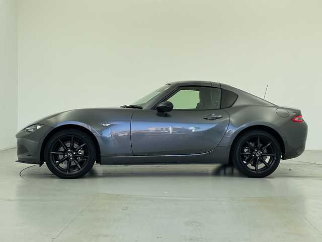 マツダ ロードスター ＲＦ RS 愛知県 2019(令1)年 1.5万km マシーングレープレミアムM ワンオーナー/ハードトップ電動オープン/純正メモリナビ・フルセグＴＶ/ＣＤ・ＤＶＤ・Ｂｌｕｅｔｏｏｔｈ再生/バックカメラ/LEDヘッドライト/クルーズコントロール/ハーフレザーシート/ステアリングスイッチ/ドライブレコーダー/ETC/シートヒーター