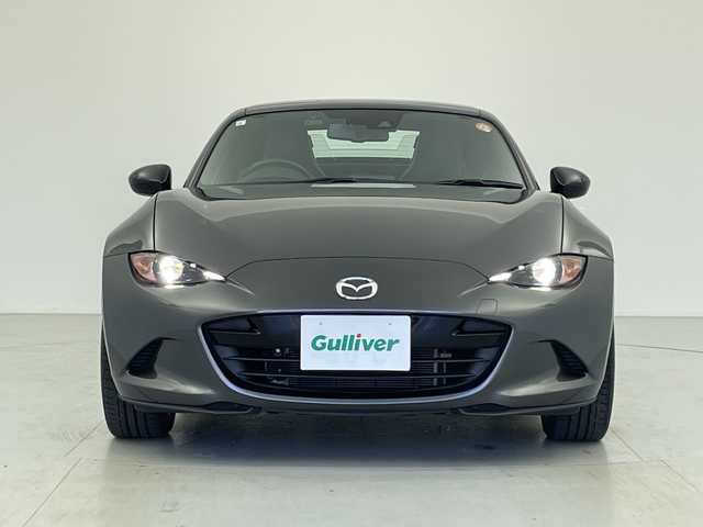 マツダ ロードスター ＲＦ RS 愛知県 2019(令1)年 1.5万km マシーングレープレミアムM ワンオーナー/ハードトップ電動オープン/純正メモリナビ・フルセグＴＶ/ＣＤ・ＤＶＤ・Ｂｌｕｅｔｏｏｔｈ再生/バックカメラ/LEDヘッドライト/クルーズコントロール/ハーフレザーシート/ステアリングスイッチ/ドライブレコーダー/ETC/シートヒーター