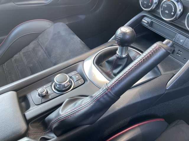 マツダ ロードスター ＲＦ RS 愛知県 2019(令1)年 1.5万km マシーングレープレミアムM ワンオーナー/ハードトップ電動オープン/純正メモリナビ・フルセグＴＶ/ＣＤ・ＤＶＤ・Ｂｌｕｅｔｏｏｔｈ再生/バックカメラ/LEDヘッドライト/クルーズコントロール/ハーフレザーシート/ステアリングスイッチ/ドライブレコーダー/ETC/シートヒーター