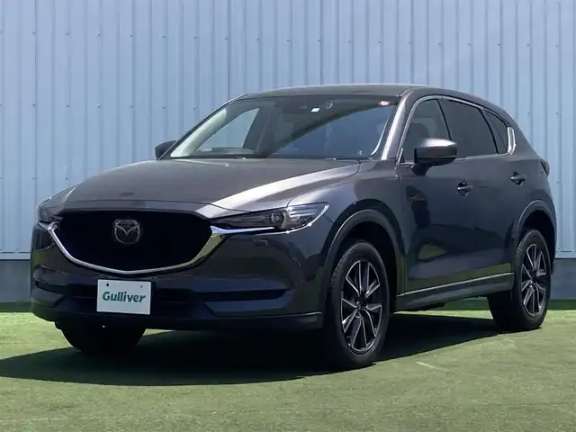 マツダ ＣＸ－５ XD プロアクティブ 香川県 2017(平29)年 2.7万km マシーングレープレミアムM 衝突軽減ブレーキ/マツダコネクトSDナビ/サイド＆バックカメラ/アダプティブクルーズコントロール/レーンキープアシスト/ブラインドスポットモニター/スマートキー/前後コーナーセンサー/純正19インチアルミホイール/純正LEDヘッドライト/純正ドライブレコーダー/純正ETC/ブレーキオートホールド/本革巻きステアリング/サイド＆カーテンエアバッグ/取扱説明書