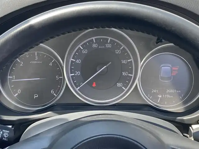 マツダ ＣＸ－５ XD プロアクティブ 香川県 2017(平29)年 2.7万km マシーングレープレミアムM 衝突軽減ブレーキ/マツダコネクトSDナビ/サイド＆バックカメラ/アダプティブクルーズコントロール/レーンキープアシスト/ブラインドスポットモニター/スマートキー/前後コーナーセンサー/純正19インチアルミホイール/純正LEDヘッドライト/純正ドライブレコーダー/純正ETC/ブレーキオートホールド/本革巻きステアリング/サイド＆カーテンエアバッグ/取扱説明書