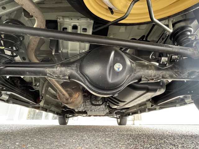 スズキ エブリィ ワゴン PZターボ 福島県 2023(令5)年 0.8万km クールカーキPM 4WDターボ/片側パワースライドドア/リヤパーキングソナー/D席シートヒーター/フォグランプ/衝突被害軽減ブレーキ/アイドリングストップ