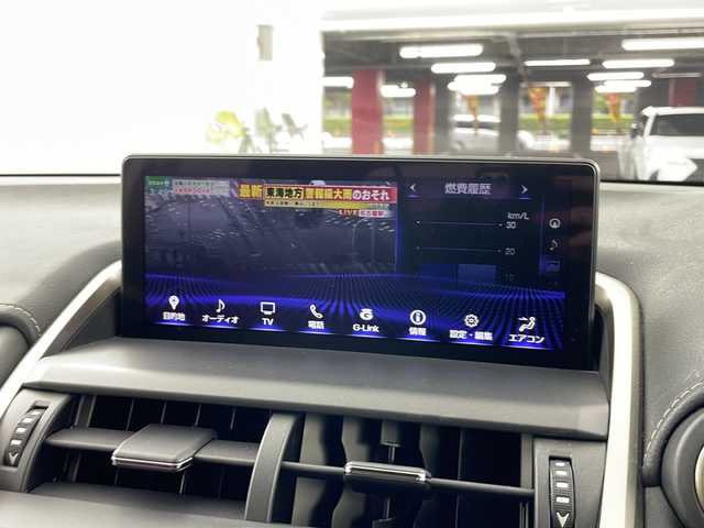 レクサス ＮＸ 300h Iパッケージ 愛知県 2018(平30)年 5.3万km ソニッククォーツ ワンオーナー/純正10.3インチナビ/CD/DVD/BT/フルセグ/Miracast/全周囲・バックカメラ/衝突軽減システム/アダプティブクルーズコントロール/電動リアゲート/ブラインドスポットモニター/OP18インチAW/三眼LEDヘッドライト/ドライブレコーダー/ビルトインETC2.0/合皮シート/シートヒーター/革巻きステアリング/パドルシフト/ステアリングスイッチ/電格ミラー/スマートキー＆プッシュスタート