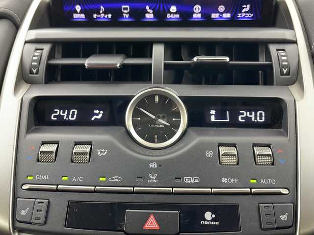 レクサス ＮＸ 300h Iパッケージ 愛知県 2018(平30)年 5.3万km ソニッククォーツ ワンオーナー/純正10.3インチナビ/CD/DVD/BT/フルセグ/Miracast/全周囲・バックカメラ/衝突軽減システム/アダプティブクルーズコントロール/電動リアゲート/ブラインドスポットモニター/OP18インチAW/三眼LEDヘッドライト/ドライブレコーダー/ビルトインETC2.0/合皮シート/シートヒーター/革巻きステアリング/パドルシフト/ステアリングスイッチ/電格ミラー/スマートキー＆プッシュスタート