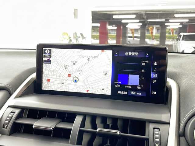 レクサス ＮＸ 300h Iパッケージ 愛知県 2018(平30)年 5.3万km ソニッククォーツ ワンオーナー/純正10.3インチナビ/CD/DVD/BT/フルセグ/Miracast/全周囲・バックカメラ/衝突軽減システム/アダプティブクルーズコントロール/電動リアゲート/ブラインドスポットモニター/OP18インチAW/三眼LEDヘッドライト/ドライブレコーダー/ビルトインETC2.0/合皮シート/シートヒーター/革巻きステアリング/パドルシフト/ステアリングスイッチ/電格ミラー/スマートキー＆プッシュスタート