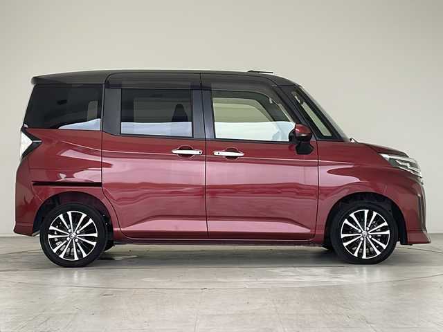 トヨタ ルーミー カスタムG－T 愛知県 2020(令2)年 2.2万km ブラックマイカメタリック/ファイアークォーツレッドメタリック 衝突軽減システム/純正9型ナビ/両側パワースライドドア/レーダークルーズコントロール/シートヒーター/フルセグ/CD DVD/Bluetooth/バックカメラ/コーナーセンサー/純正アルミホイール/LEDヘッドライト/オートマチックハイビーム/ドライブレコーダー/ステアリングスイッチ/スマートキー/プッシュスタート