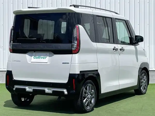 三菱 デリカミニ T プレミアム リミテッド ED 香川県 2025(令7)年 0.1千km シルキーホワイト 登録時走行距離：6km/9型ディスプレイオーディオ/マルチアラウンドモニター/両側パワースライドドア/レーダークルーズコントロール/ステアリングリモコン/ステアリングヒーター/パドルシフト/電動格納ウィンカーミラー/プッシュスタート/スマートキー/スペアキー