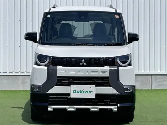 三菱 デリカミニ T プレミアム リミテッド ED 香川県 2025(令7)年 0.1千km シルキーホワイト 登録時走行距離：6km/9型ディスプレイオーディオ/マルチアラウンドモニター/両側パワースライドドア/レーダークルーズコントロール/ステアリングリモコン/ステアリングヒーター/パドルシフト/電動格納ウィンカーミラー/プッシュスタート/スマートキー/スペアキー