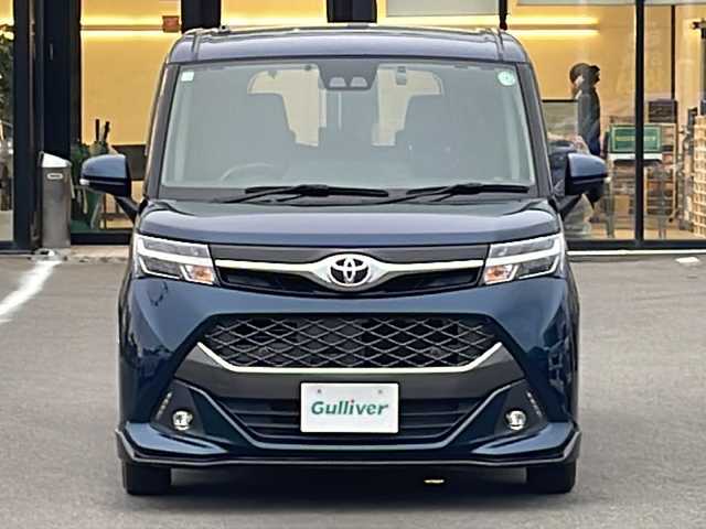 トヨタ タンク カスタムG 青森県 2020(令2)年 0.7万km レーザーブルークリスタルシャイン ・4WD/・純正SDナビディーラーOP/・フルセグTV/・CD/DVD/BT/AM/FM/・両側パワースライドドア/・衝突軽減装置/・横滑り防止装置/・クルーズコントロール/・バックカメラ/・ドライブレコーダー/・ビルトインETC2.0/・LEDヘッドライト/・オートマチックハイビーム/・プッシュスタート/・スマートキー/・スペアキー/・純正フロアマット/・純正ドアバイザー