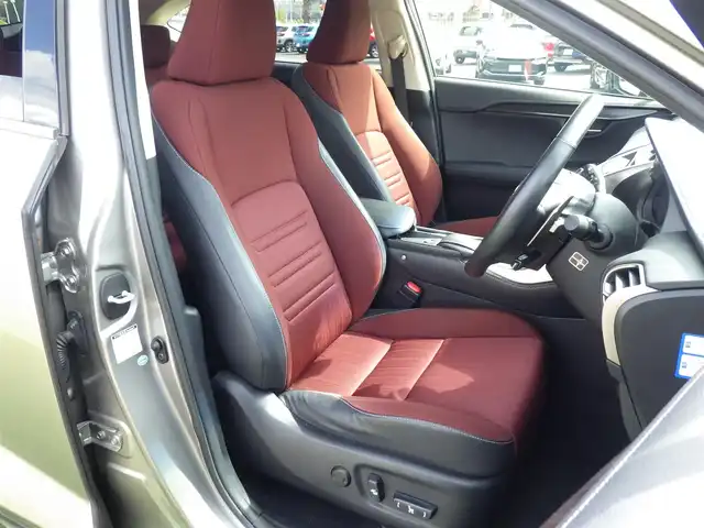 レクサス ＮＸ 200t 千葉県 2014(平26)年 6万km ソニックチタニウム Lexus Safety System+/・プリクラッシュセーフティ/・レーンディパーチャーアラート/・オートハイビーム/・レーダークルーズコントロール/パワーバックドア/前席パワーシート/ハーフレザーシート/純正SDナビ/地デジTV/【DVD/CD再生機能　Bluetooth接続】/サイド/バックカメラ/ドライブレコーダー（前後撮影）/革巻きステアリング/ステアリングスイッチ/パドルシフト/ETC/LEDヘッドライト/フォグライト/ウインカーミラー/純正17インチアルミホイル/サイド/カーテンエアバッグ/スマートキー