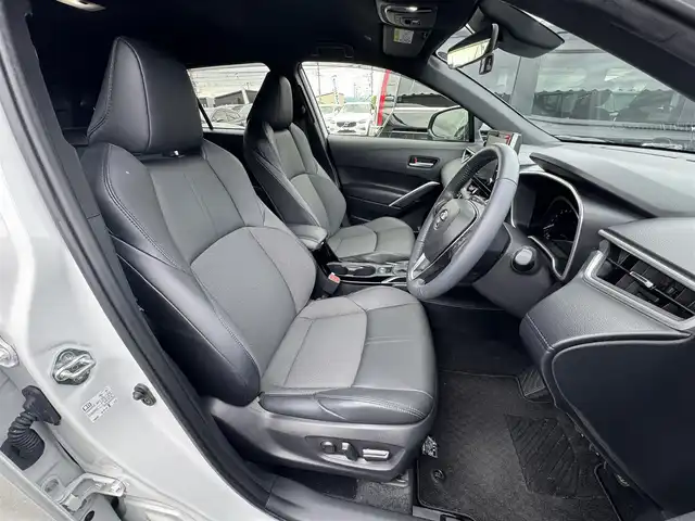 トヨタ カローラ クロス ハイブリッド Z 滋賀県 2023(令5)年 2.9万km プラチナホワイトパールマイカ 純正9インチナビ/・Bluetooth/USB/フルセグ/ハーフレザーシート/シートヒーター/パワーシート/パワーリアゲート/追従クルーズコントロール/LEDヘッドライト/電子パーキング/オートマチックハイビーム/純正１８AW/前後ソナー/ビルトインETC/ドライブレコーダー/スマートキー