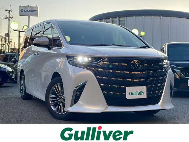 トヨタ アルファード Z 大阪府 2025(令7)年 0.1千km プラチナホワイトパールマイカ ワンオーナー/純正１４インチディスプレイオーディオ/パワーシート/シートヒーター/シートベンチレーション/ステアリングヒーター/両側パワースライドドア/パワーバックドア/ワイヤレス充電/ETC2.0/電動パーキングブレーキ/オートホールド/LEDヘッドライト/純正18インチAW