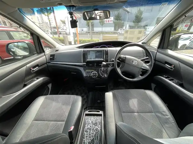 トヨタ エスティマ アエラス プレミアムエディション 兵庫県 2014(平26)年 11.4万km ホワイトパールクリスタルシャイン (株)IDOMが運営する【じしゃロン西宮店】の自社ローン対象車両になります。こちらは現金ご利用時の価格です。自社ローンご希望の方は別途その旨お申付け下さい。/＊両側パワースライドドア/＊フルセグテレビ/＊バックカメラ/＊ETC/＊ハーフレザーシート/＊リアスポイラー/＊１８インチアルミ