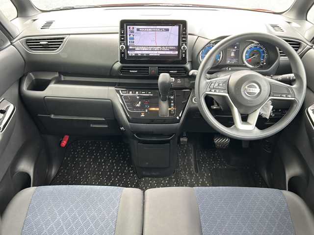 日産 ルークス ハイウェイスター X 岐阜県 2020(令2)年 3.5万km スパークリングレッド/ブラック 登録時走行距離34663km/純正9インチナビ（MM319D-L）/フルセグテレビ/全方位モニター・バックカメラ/両側パワースライドドア/ドライブレコーダー/純正フロアマット/純正アルミホイール/USB/Bluetooth/オートエアコン/プッシュスタート/スマートキー/スペアキー/LEDヘッドライト/オートライト/レーンキープアシスト/横滑り防止装置/盗難防止装置