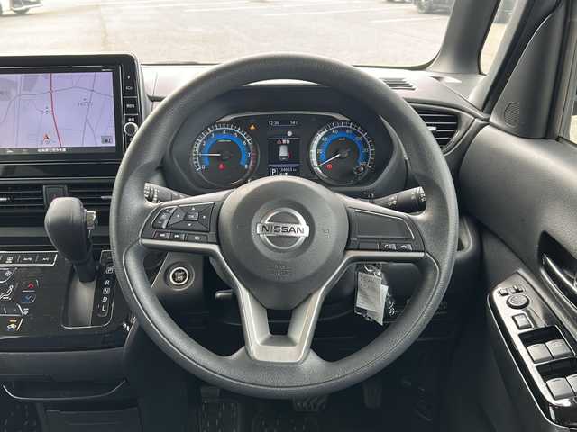 日産 ルークス ハイウェイスター X 岐阜県 2020(令2)年 3.5万km スパークリングレッド/ブラック 登録時走行距離34663km/純正9インチナビ（MM319D-L）/フルセグテレビ/全方位モニター・バックカメラ/両側パワースライドドア/ドライブレコーダー/純正フロアマット/純正アルミホイール/USB/Bluetooth/オートエアコン/プッシュスタート/スマートキー/スペアキー/LEDヘッドライト/オートライト/レーンキープアシスト/横滑り防止装置/盗難防止装置