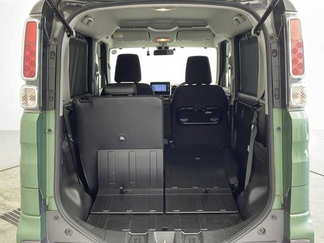 スズキ スペーシア ギア HYBRID XZターボ 愛知県 2020(令2)年 3.9万km ツールグリーンパールメタリック/ガンメタリック2トーンルーフ 純正SDナビ（AVIC-RWS901II）/AM/FM/CD/DVD/フルセグTV/BT/iPod/USB/AUX/ビルトインETC/両側パワースライドドア/電動格納ウィンカーミラー/シートヒーター（D/N席）/スズキセーフティサポート/・デュアルカメラブレーキサポート/・後退時ブレーキサポート/・誤発進抑制機能（前進・後退時）/・車線逸脱警報/・ふらつき警報/・先行車発進お知らせ機能/・ハイビームアシスト/・ロードサインアシスト/・オートクルーズコントロール/アイドリングストップ/革巻きステアリング/ステアリングスイッチ/パドルシフト/LEDオートヘッドライト/LEDフォグライト/後席用サーキュレーター/運転席シート背面折りたたみテーブル/ISOFIX