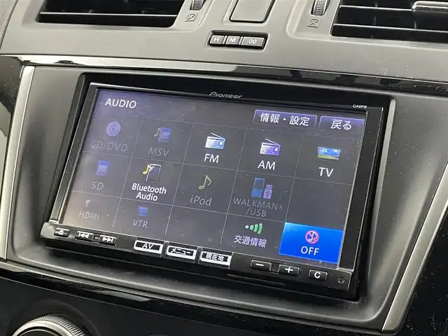 マツダ プレマシー 20S スカイアクティブ 埼玉県 2015(平27)年 5.2万km チタニウムフラッシュマイカ 社外ナビ　フリップダウンモニター　ビルトインＥＴＣ　クルーズコントロール　両側パワースライドドア　ステアリングスイッチ　パドルシフト　純正アルミホイール　オートライト　ＨＩＤライト　地デジフルセグ