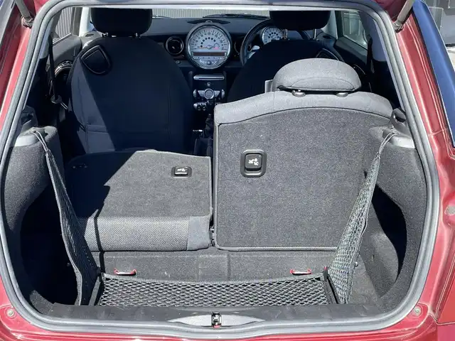 ＭＩＮＩ ミニ クーパー 道東・釧路十勝 2007(平19)年 6.8万km ワイン／銀 純正オーディオ/純正マット/スペアキ－1本/純正アルミホイール積み込み