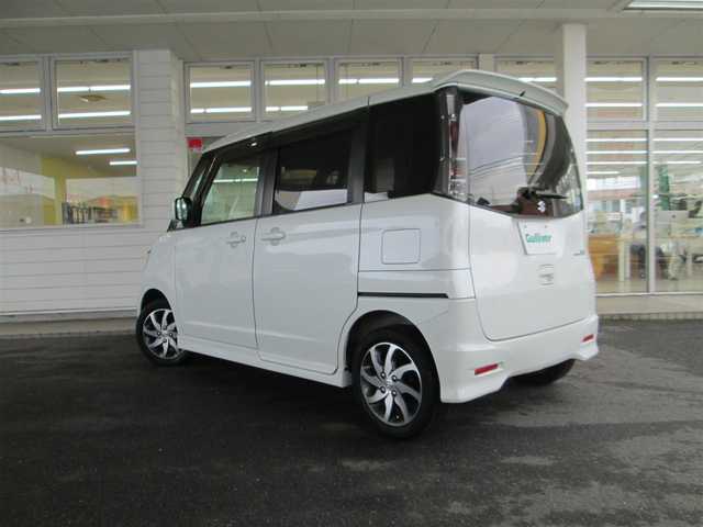 スズキ パレット ＳＷ TS 千葉県 2012(平24)年 5.9万km パールホワイト ワンオーナー/社外メモリーナビ、フルセグTV/オーディオ【CD/DVD/SD】/両側パワースライドドア/HIDヘッドライト&ハロゲンフォグ/純正14インチアルミホイール/ウィンカードアミラー/革巻きステアリング/オートライト/スマートキー/純正フロアマット/ドアバイザー/新車保証書/取扱説明書/スペアキー /整備記録簿/　【H25/H27/H29/R1/R3/R5】スズキ有