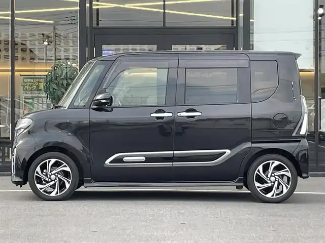 ダイハツ タント カスタム RS スタイルセレクション 茨城県 2021(令3)年 2.3万km ブラックマイカメタリック 純正ナビ/【TV・DISC・iPod・SD・BT・ラジオ・USB・HDMI】/シートヒーター/ETC/Bカメラ/レーダークルコン/前方ドラレコ/前後コーナーセンサー/アイドリングストップ/両側パワスラ/シートバックテーブル/ロールサンシェード/オートライト/Fフォグ/LEDライト/純正フロアマット/純正アルミホイール