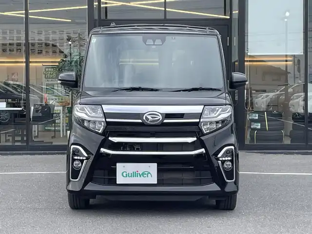 ダイハツ タント カスタム RS スタイルセレクション 茨城県 2021(令3)年 2.3万km ブラックマイカメタリック 純正ナビ/【TV・DISC・iPod・SD・BT・ラジオ・USB・HDMI】/シートヒーター/ETC/Bカメラ/レーダークルコン/前方ドラレコ/前後コーナーセンサー/アイドリングストップ/両側パワスラ/シートバックテーブル/ロールサンシェード/オートライト/Fフォグ/LEDライト/純正フロアマット/純正アルミホイール